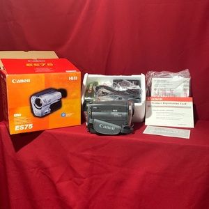 Canon ES 75 video camcorder
